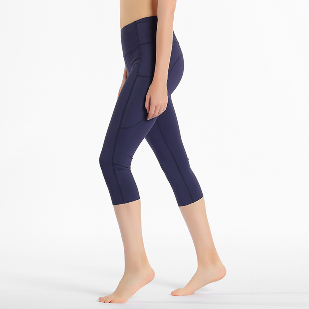 Quick Dry Nakedfeel Crop Yoga Pants nature Breathable training women Running High-Rise Leggings Fitness Wear Outfits Casual women Summer
