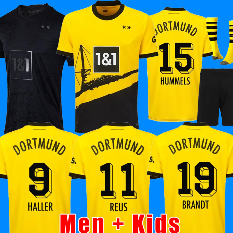 HALLER soccer jerseys 23 24 football shirt REUS REYNA DORTMUND NEONGELB HUMMELS BRANDT WITSEL men kids kit boys maillot de foot 2023 2024 All black special away third, 23/24 kids home
HALLER soccer jerseys 23 24 football shirt REUS REYNA DORTMUND NEONGELB HUMMELS BRANDT WITSEL men kids kit boys maillot de foot 2023 2024 All black special away third, 23/24 kids home