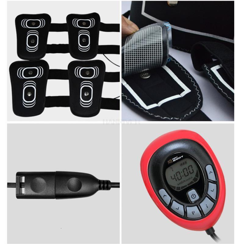 Leg Massagers Electric muscle stimulator EMS leg massager fat burning weight loss equipment weight loss belt thick fitness machine 230617