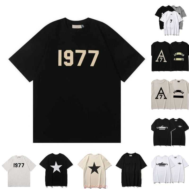 Designer Fashion Luxury 1977 ess Classic T Shirt Mens And Womens Letter Printing Hip Hop FOG Top Summer Breathable High Street Cotton Loose Tees ess sport tshirt
Designer Fashion Luxury 1977 ess Classic T Shirt Mens And Womens Letter Printing Hip Hop FOG Top Summer Breathable High Street Cotton Loose Tees ess sport tshirt