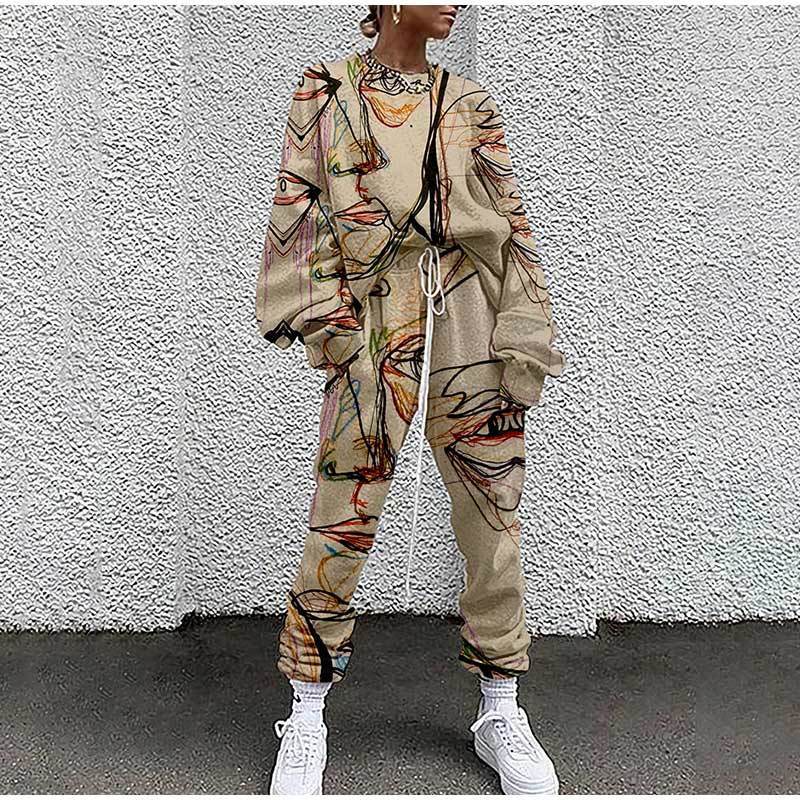 Women's Tracksuits Women's track suit two-piece zipper long sleeved tie dye print women's top and elastic waist pants ultra-thin casual street wear 230617, 06
Women's Tracksuits Women's track suit two-piece zipper long sleeved tie dye print women's top and elastic waist pants ultra-thin casual street wear 230617, 06
