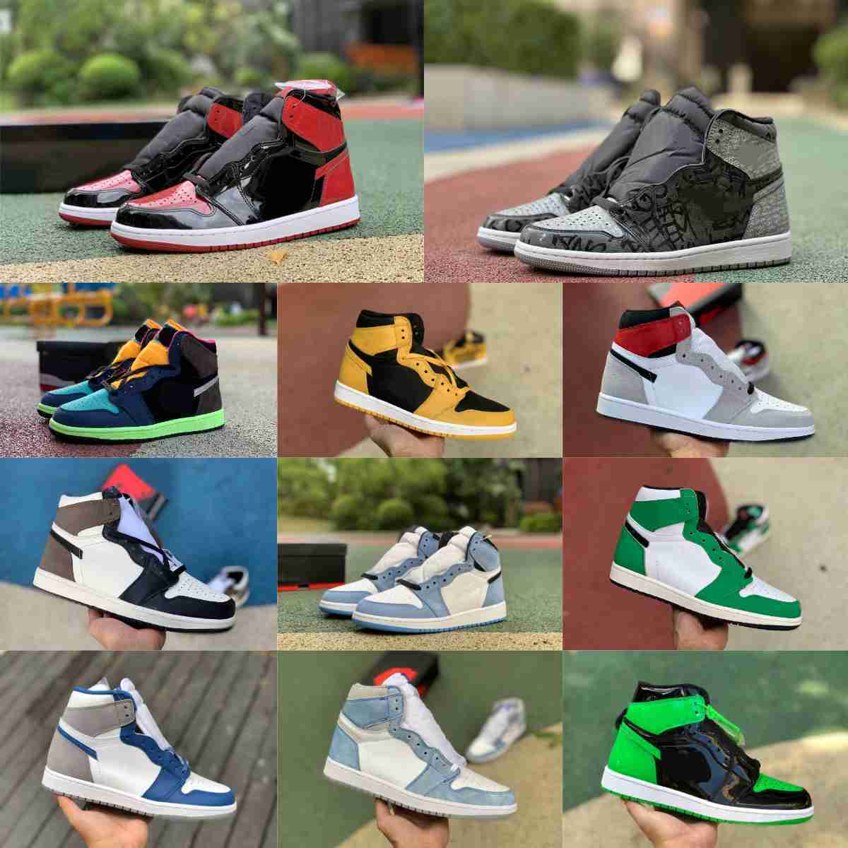 Chicago Lost Found Jumpman 1 1s Basketball Shoes True Blue Pine Green Stage Haze Atmosphere Rebellionaire GOLD TOP 3 Pollen Seafoam TOP 3 Designer Sports Sneakers, Please contact us
Chicago Lost Found Jumpman 1 1s Basketball Shoes True Blue Pine Green Stage Haze Atmosphere Rebellionaire GOLD TOP 3 Pollen Seafoam TOP 3 Designer Sports Sneakers, Please contact us