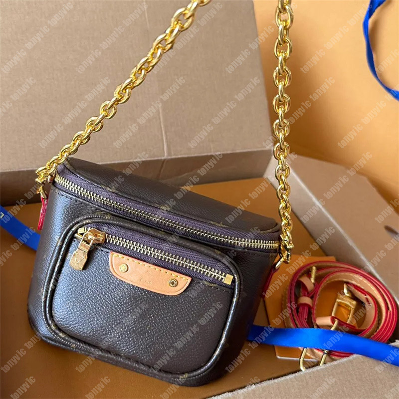 Luxury Mini Bumbag Mens Designer Waist Bag Womens Fashion Fanny Pack Old Brown Flowers Chain Leather Belt Bags Chest Crossbody Fannypacks
Luxury Mini Bumbag Mens Designer Waist Bag Womens Fashion Fanny Pack Old Brown Flowers Chain Leather Belt Bags Chest Crossbody Fannypacks