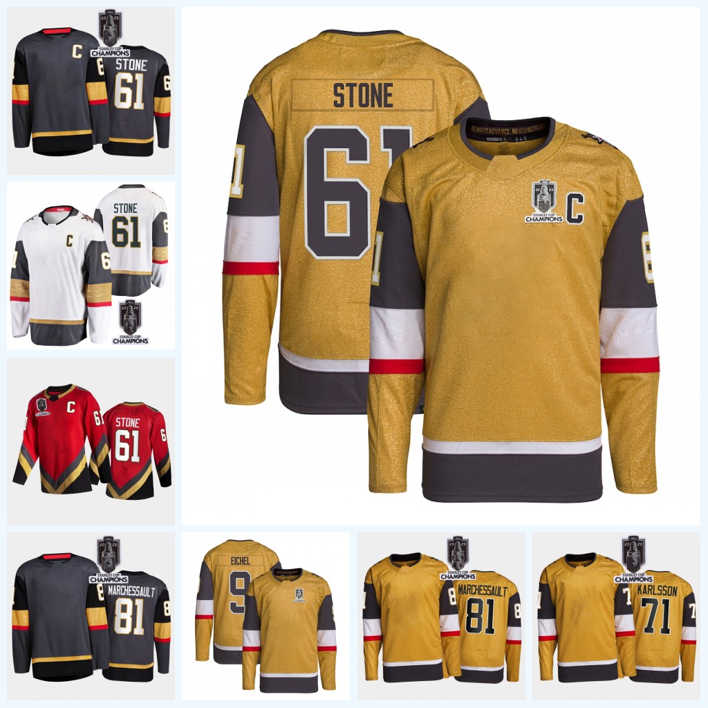 2023 Stanley cup Champions Vegas Golden Jersey Knight Mark Stone Jonathan Marchessault Nicolas Hague Jack Eichel Kessel William Carrier Reilly Adin Hill, Mens s-xxxl golden
2023 Stanley cup Champions Vegas Golden Jersey Knight Mark Stone Jonathan Marchessault Nicolas Hague Jack Eichel Kessel William Carrier Reilly Adin Hill, Mens s-xxxl golden