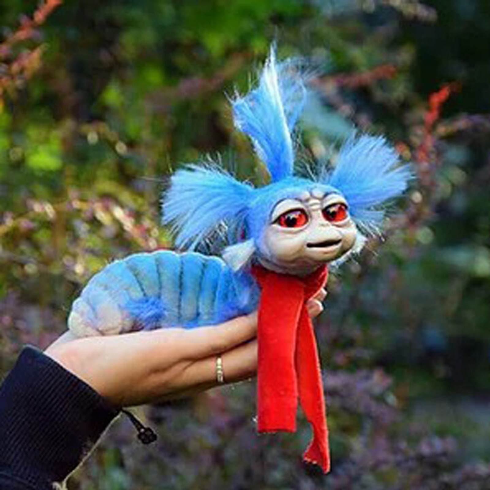 Garden Decorations Worm from Labyrinths 7.5inch Labyrinth The Worm Plushies Toys Handmade Worm Stuffed Toy Funny Present Plush Doll Funny Gifts#g3 230