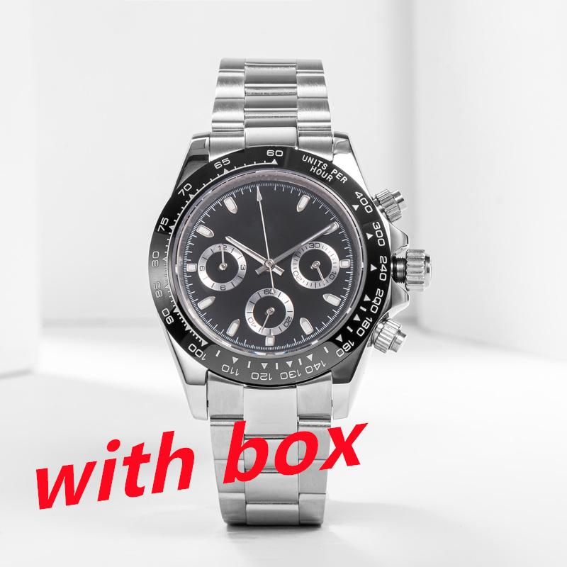 Men's 40MM VK Day All Dial Working watch designer 904L all stainless steel ceramic watch folding buckle waterproof super bright sapphire watches Montre de luxe, 15
Men's 40MM VK Day All Dial Working watch designer 904L all stainless steel ceramic watch folding buckle waterproof super bright sapphire watches Montre de luxe, 15