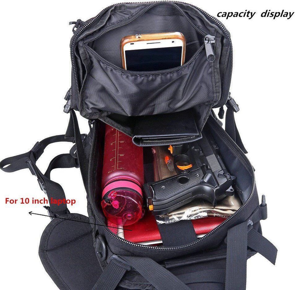 Outdoor Bags Mens Tactical Shoulder Bag Molle Camouflage Sling Army Military Hiking Camping Pack Assault Fishing Hunting Backpack 230617