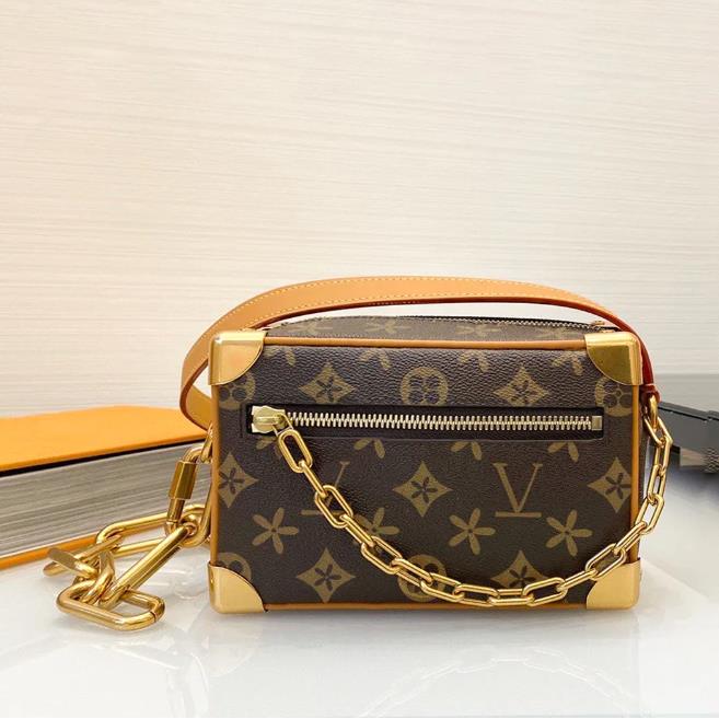 Handbag Mini Women Soft Trunk Crossbody Totes bags Mens Shoulder Monograms Messenger Purse Bag Legacy Chain Handle Designer Luxury Clutch Box, Brown flower
Handbag Mini Women Soft Trunk Crossbody Totes bags Mens Shoulder Monograms Messenger Purse Bag Legacy Chain Handle Designer Luxury Clutch Box, Brown flower
