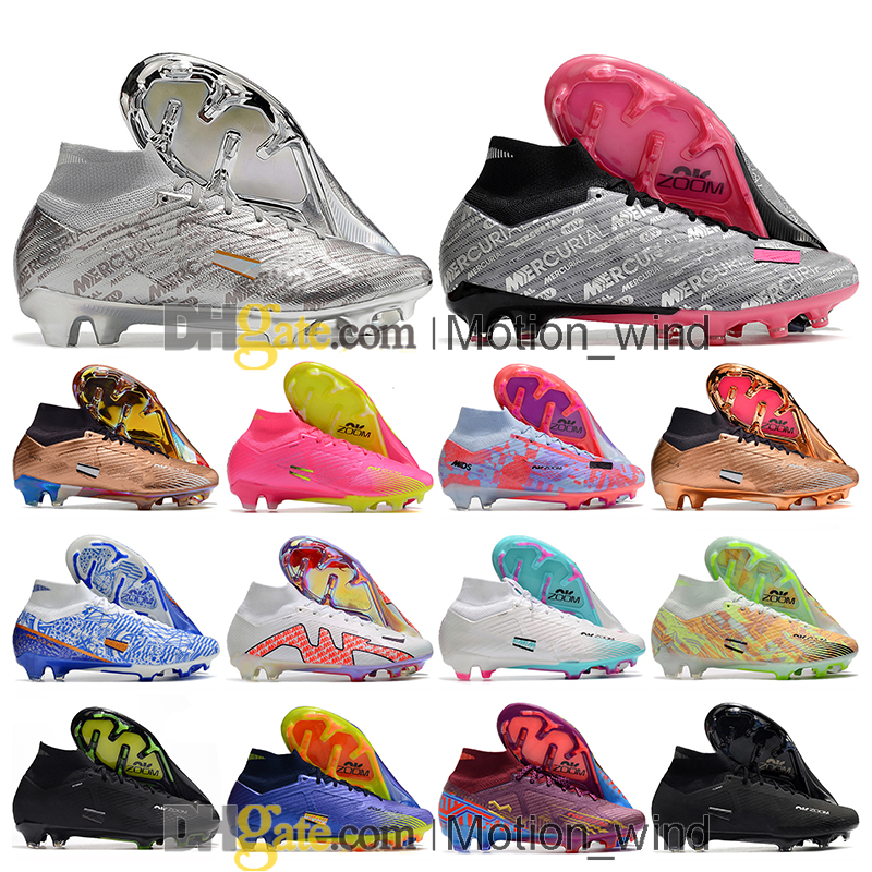 Gift Bag Mens Womens Football Boots Ronaldo CR7 Mercurial Superfly IX 9 Elite XXV FG Cleats Kids Boys Mbappe Neymar ACC Soccer Shoes Outdoor Trainers Botas De Futbol, Color 1
Gift Bag Mens Womens Football Boots Ronaldo CR7 Mercurial Superfly IX 9 Elite XXV FG Cleats Kids Boys Mbappe Neymar ACC Soccer Shoes Outdoor Trainers Botas De Futbol, Color 1