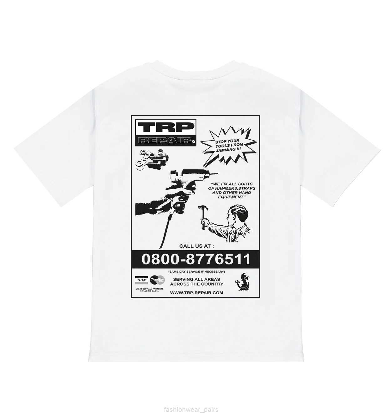 Designer Fashion Clothing Tees Tsihrts Shirts Trapstar Don' t Jam Tee Comic Print Short Sleeve T-shirt Rock Hip hop Cotton Streetwear Tops, Black
Designer Fashion Clothing Tees Tsihrts Shirts Trapstar Don' t Jam Tee Comic Print Short Sleeve T-shirt Rock Hip hop Cotton Streetwear Tops, Black