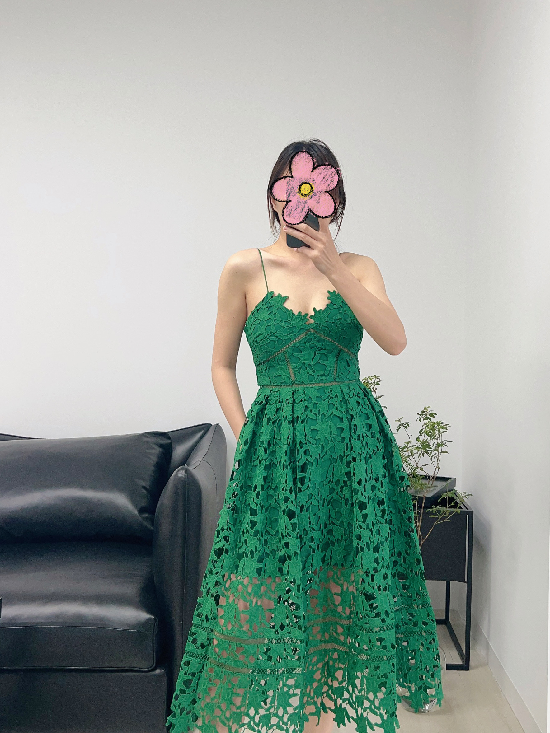 Casual Dresses S-elf-Portrait Azaelea Midi Slip Dress V Neck Backless A-line Dress for Ladies