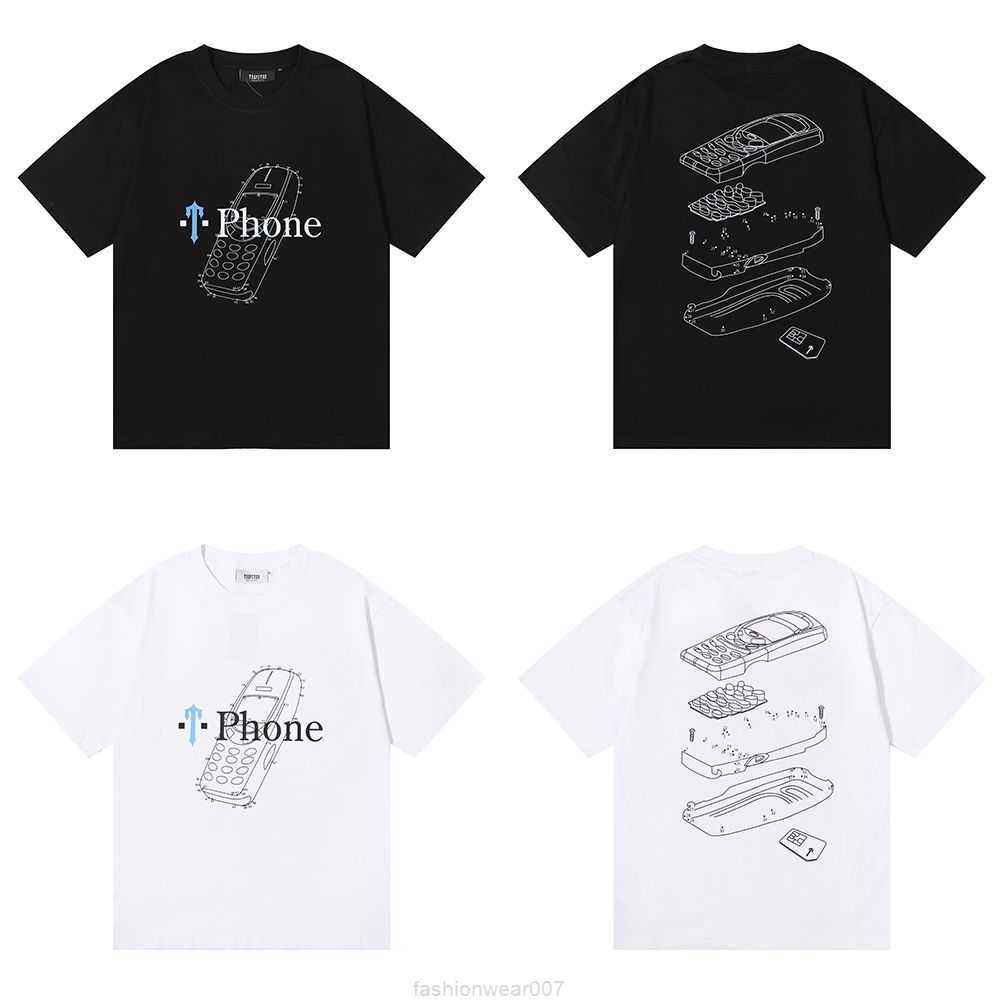 Designer Fashion Clothing Tees Tsihrts Shirts Fashion Brand Trapstar London t Phone Big Brother Dotted Line Printed Pure Cotton Doubleyarn Shortsleeved Tshirt for, White aq1025
Designer Fashion Clothing Tees Tsihrts Shirts Fashion Brand Trapstar London t Phone Big Brother Dotted Line Printed Pure Cotton Doubleyarn Shortsleeved Tshirt for, White aq1025