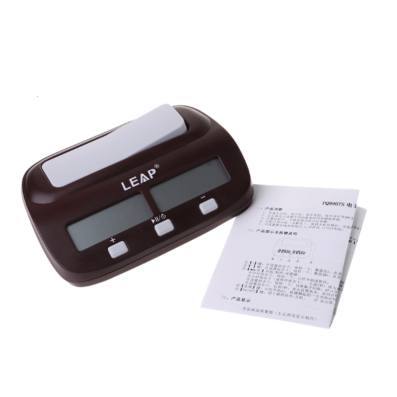 Chess Games Professional Digital Chess Clock Compact Stopwatch Board Clock with Competition Timer 230617 - view 5