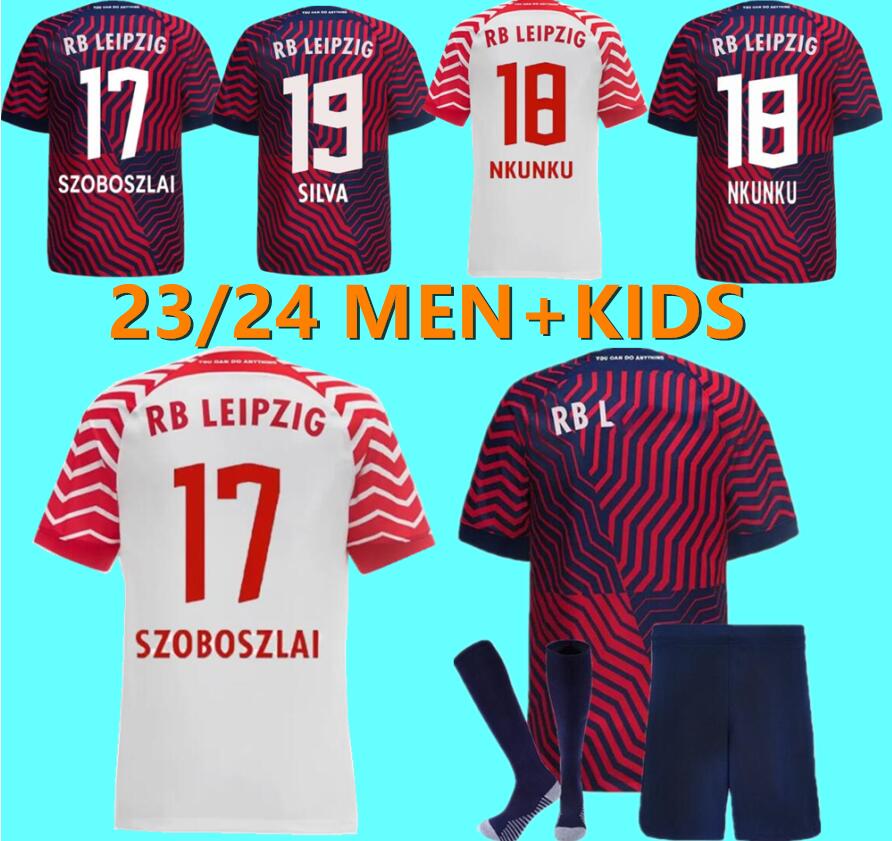 23/24 RB NKUNKU Leipzigs SILVA Soccer Jerseys 2023 concept RBL football shirt HAIDARA OLMO SZOBOSZLAI Poulsen Klostermann FORSBERG LAIMER Men Kids Kit
23/24 RB NKUNKU Leipzigs SILVA Soccer Jerseys 2023 concept RBL football shirt HAIDARA OLMO SZOBOSZLAI Poulsen Klostermann FORSBERG LAIMER Men Kids Kit