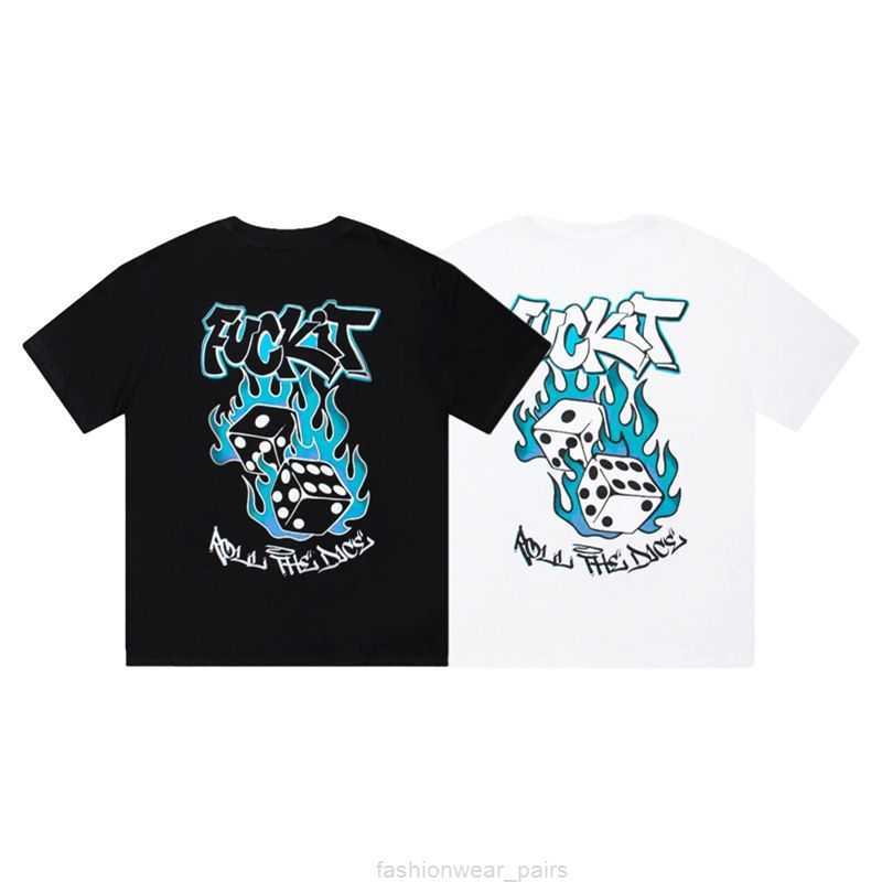 Designer Fashion Clothing Tees Tsihrts Shirts Trapstar Flame Dice Hd Printed Short Sleeve American Street Loose Relaxed Round Neck Unisex Tshirt Rock Hip hop Cotton, White
Designer Fashion Clothing Tees Tsihrts Shirts Trapstar Flame Dice Hd Printed Short Sleeve American Street Loose Relaxed Round Neck Unisex Tshirt Rock Hip hop Cotton, White