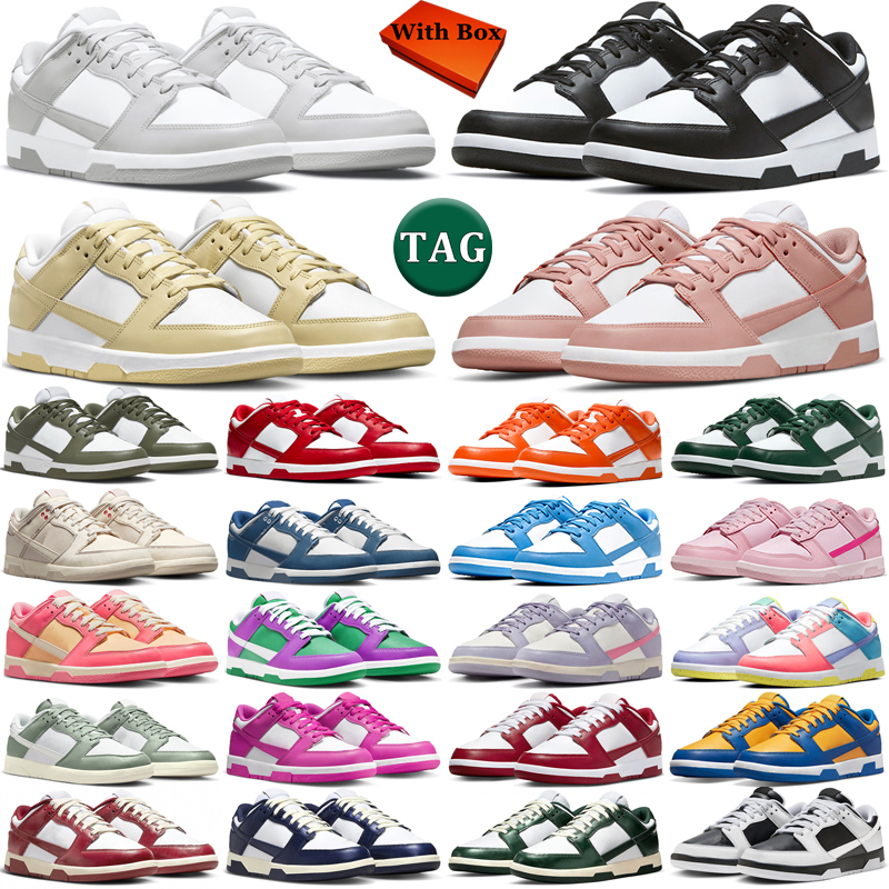 With box low shoes men women White Black Panda Grey Fog UNC Varsity Green Fuchsia Jarritos Rose Whisper Triple Pink Syracuse casual mens trainers sports sneakers GAI, 18
With box low shoes men women White Black Panda Grey Fog UNC Varsity Green Fuchsia Jarritos Rose Whisper Triple Pink Syracuse casual mens trainers sports sneakers GAI, 18