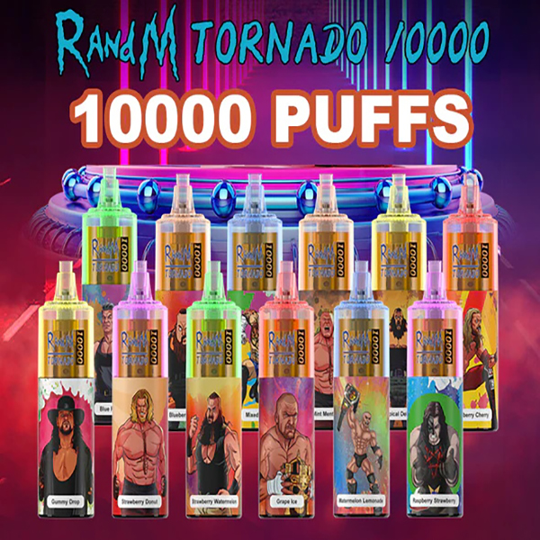 Original RandM Tornado 10000 Puffs Disposable Vape Pen E Cigarette With 1100 Mah Rechargeable Battery Airflow Control Mesh Coil 10K 20ml Prefilled Pod 24 Flavors
Original RandM Tornado 10000 Puffs Disposable Vape Pen E Cigarette With 1100 Mah Rechargeable Battery Airflow Control Mesh Coil 10K 20ml Prefilled Pod 24 Flavors