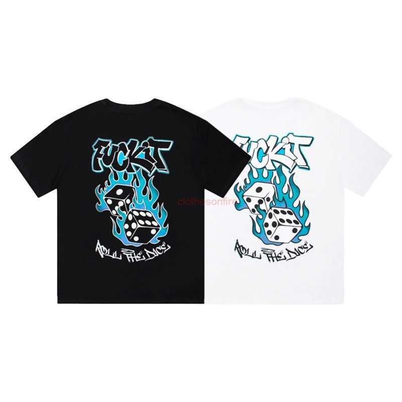 Designer Fashion Clothing Tees Tsihrts Shirts Trapstar Flame Dice Hd Printed Short Sleeve American Street Loose Relaxed Round Neck Unisex Tshirt Rock Hip hop Cotton, White
Designer Fashion Clothing Tees Tsihrts Shirts Trapstar Flame Dice Hd Printed Short Sleeve American Street Loose Relaxed Round Neck Unisex Tshirt Rock Hip hop Cotton, White