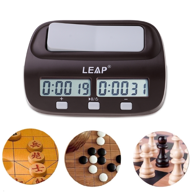 Chess Games Professional Digital Chess Clock Compact Stopwatch Board Clock with Competition Timer 230617 - view 3