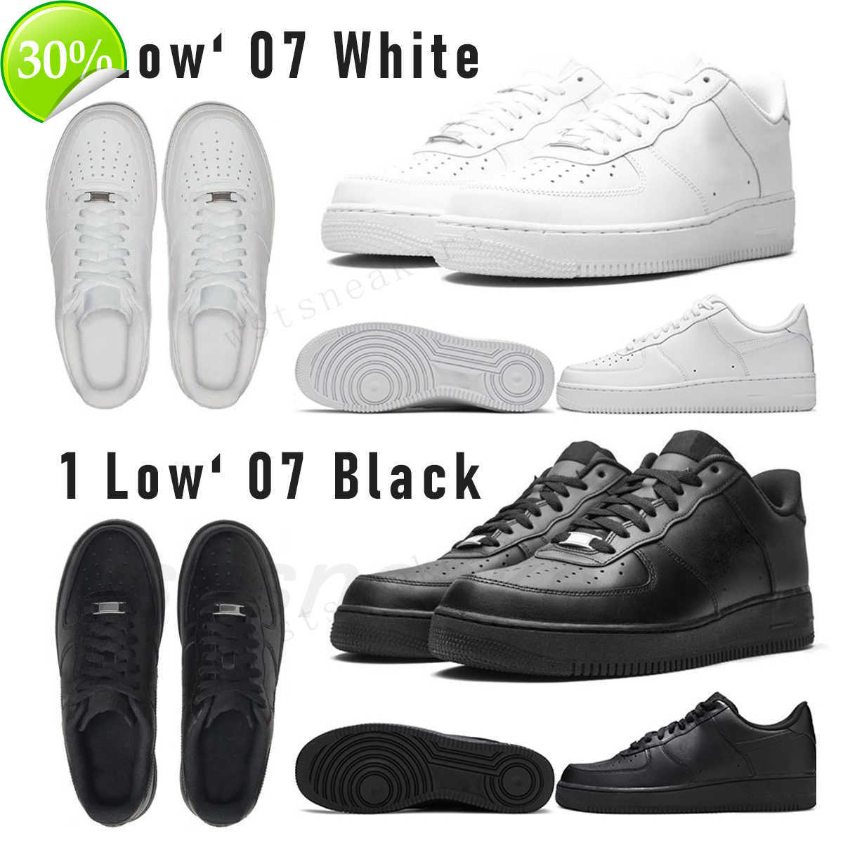 TOP af1 low airforce one designer 1 07 Casual Classic shoes men women Air''forces 1 white Triple Black classic mens trainers outdoor casual platform sneakers size 36-46
TOP af1 low airforce one designer 1 07 Casual Classic shoes men women Air''forces 1 white Triple Black classic mens trainers outdoor casual platform sneakers size 36-46