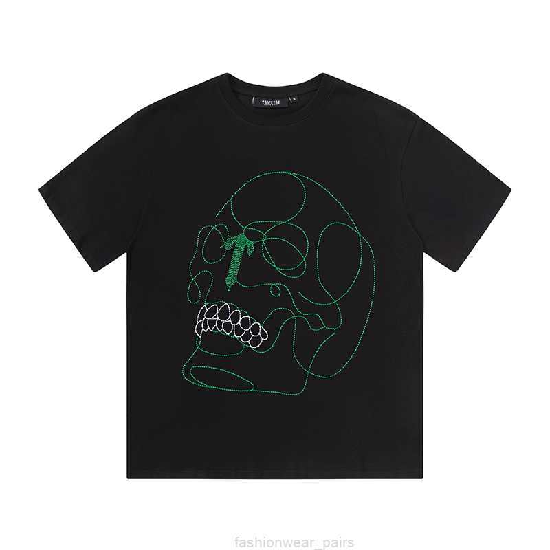 Designer Fashion Clothing Tees Tsihrts Shirts Trapstar Rider Embroidery Tshirt Summer Mens Round Neck Short Sleeve Loose Casual Cotton Rock Hip hop Cotton Streetwe, Black
Designer Fashion Clothing Tees Tsihrts Shirts Trapstar Rider Embroidery Tshirt Summer Mens Round Neck Short Sleeve Loose Casual Cotton Rock Hip hop Cotton Streetwe, Black