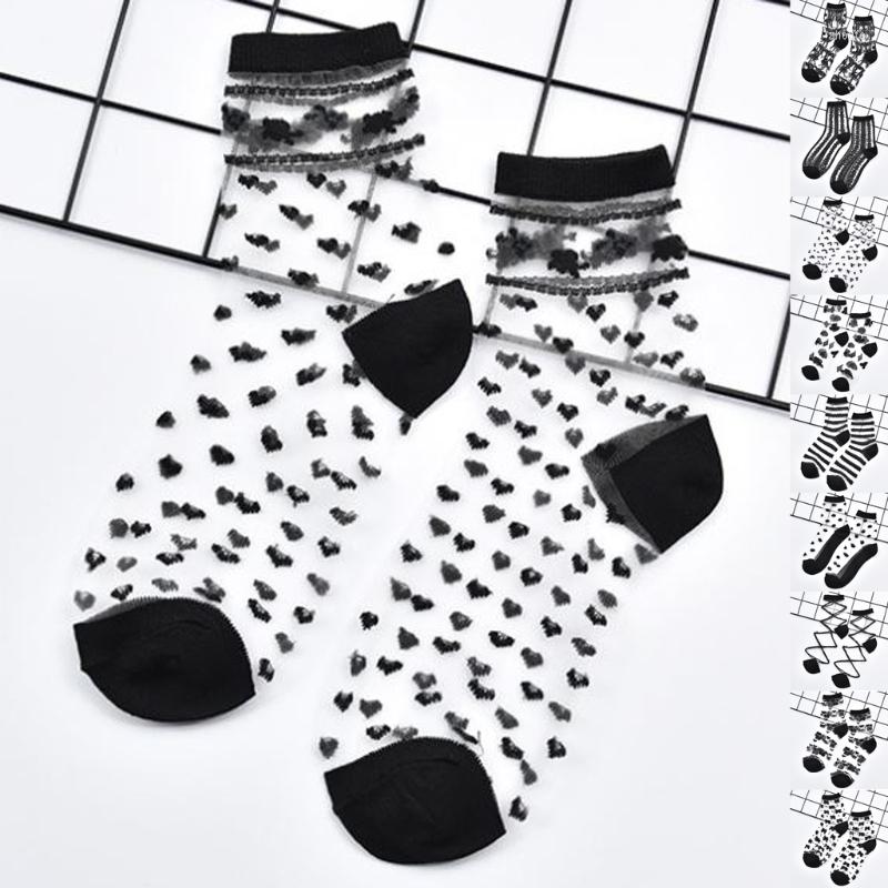 Women Socks Womens Ankle Transparent Summer Elastic Mesh Silky Stretch Cool, Black
Women Socks Womens Ankle Transparent Summer Elastic Mesh Silky Stretch Cool, Black
