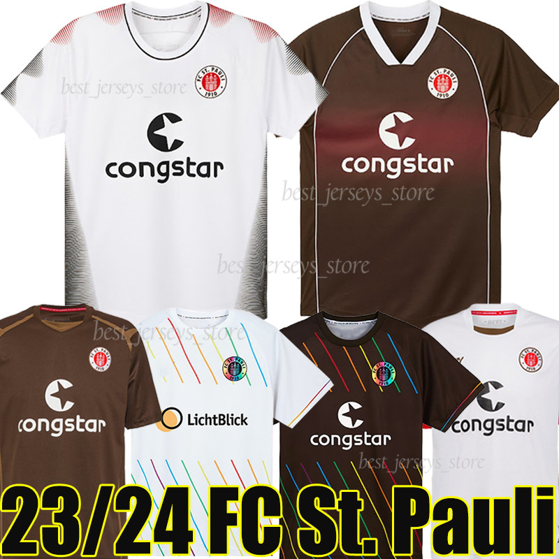 2023 2024 ST Pauli Soccer Jerseys HOME AWAY ST.Pauli 23/24 BECKER IRVINE KYEREH HARTEL SMITHPAQARADA MEDIC men football shirt uniforms, Shengbaoli 23-24 new
2023 2024 ST Pauli Soccer Jerseys HOME AWAY ST.Pauli 23/24 BECKER IRVINE KYEREH HARTEL SMITHPAQARADA MEDIC men football shirt uniforms, Shengbaoli 23-24 new