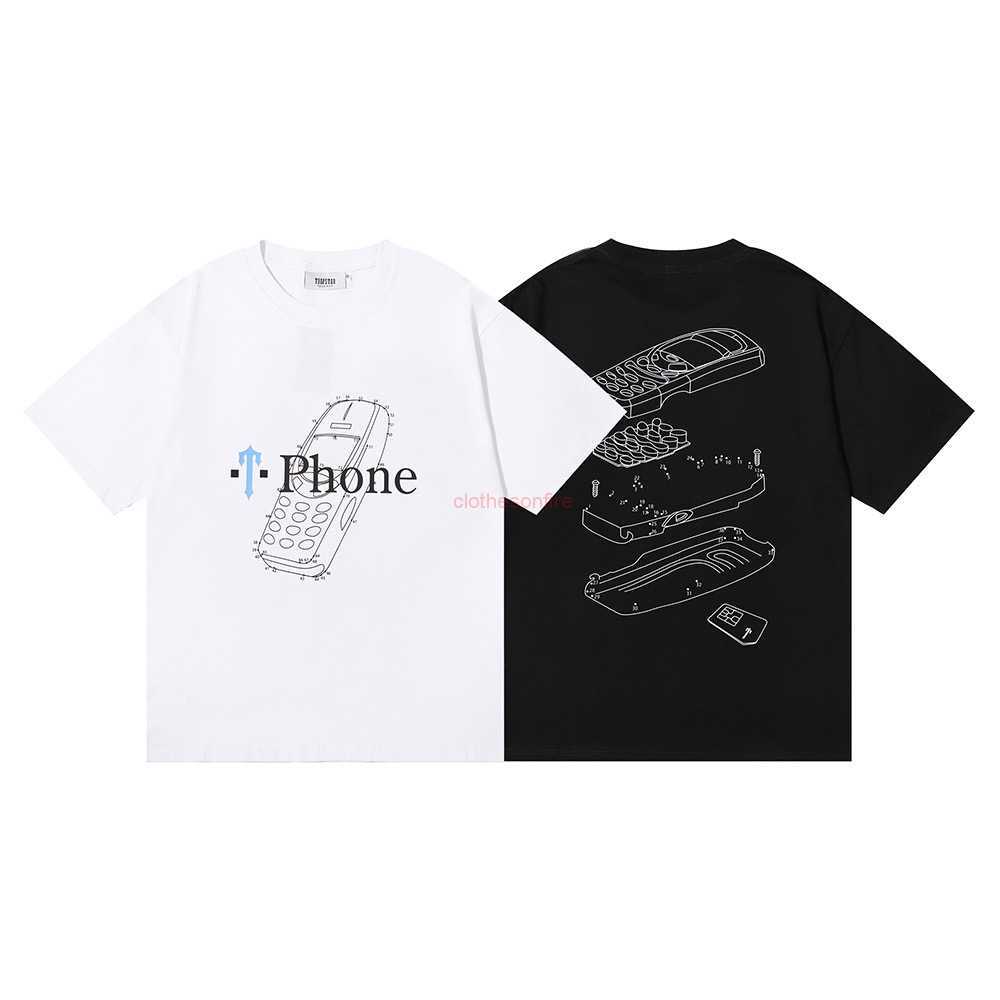 Designer Fashion Clothing Tees Tsihrts Shirts Trapstar Short Sleeve T-shirt Phone Hip Hop Rap Drill Rock Hip hop Cotton Streetwear Tops, Black
Designer Fashion Clothing Tees Tsihrts Shirts Trapstar Short Sleeve T-shirt Phone Hip Hop Rap Drill Rock Hip hop Cotton Streetwear Tops, Black