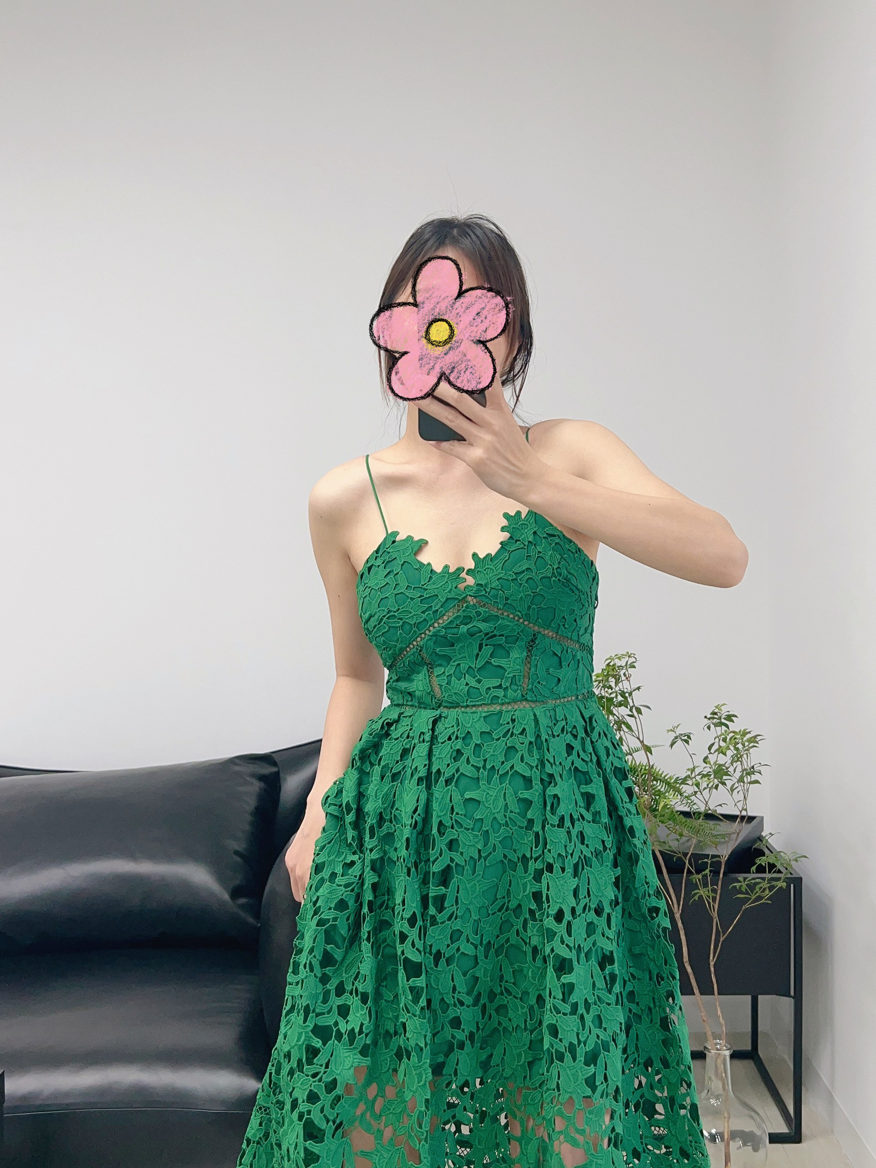 Casual Dresses S-elf-Portrait Azaelea Midi Slip Dress V Neck Backless A-line Dress for Ladies