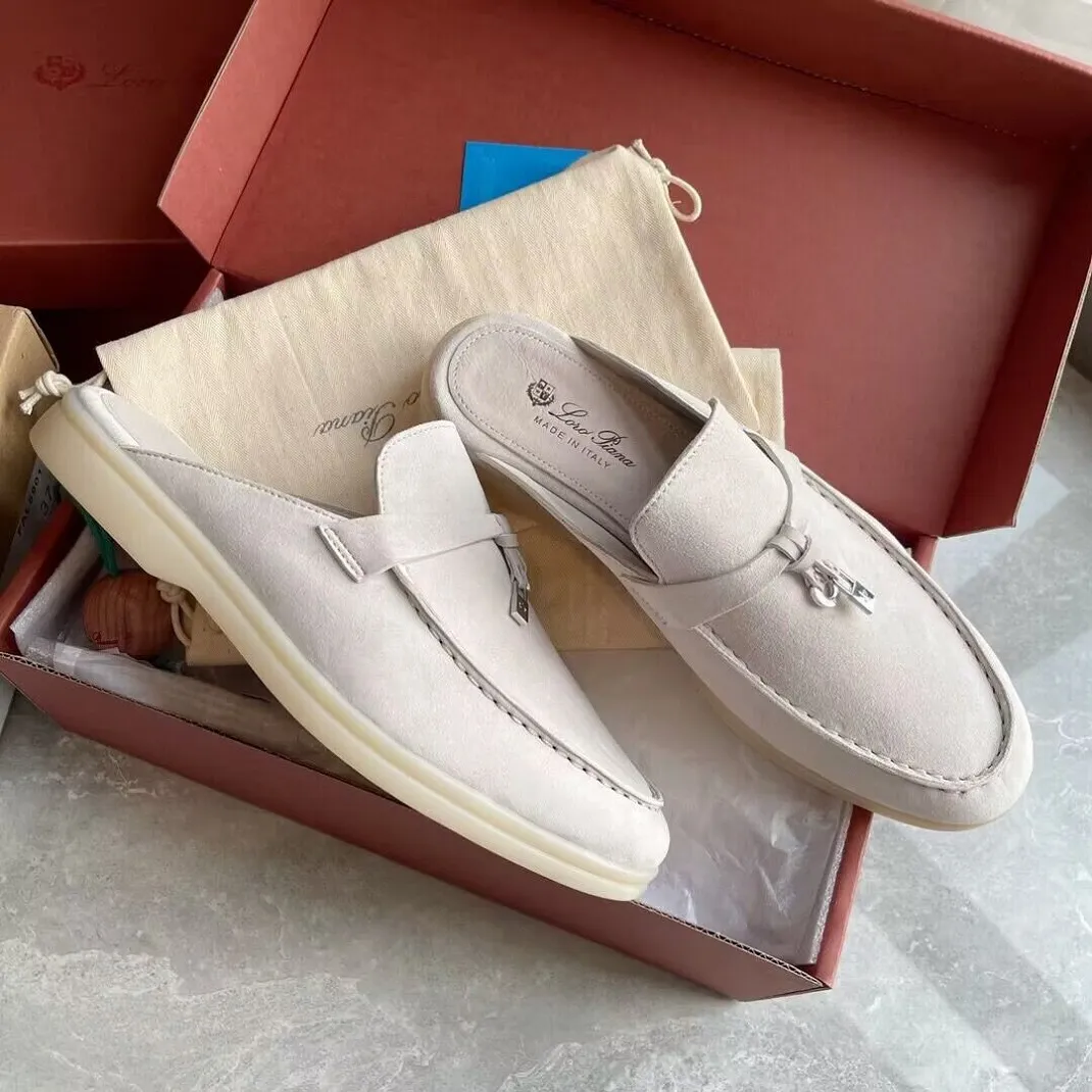 Summer Charms Walk Men Loafers Shoes Slip On LP Flat Low Top Suede Cow Leather Oxfords Flats Loro&Piana Moccasins Rubber Sole Gentleman Party Walking
Summer Charms Walk Men Loafers Shoes Slip On LP Flat Low Top Suede Cow Leather Oxfords Flats Loro&Piana Moccasins Rubber Sole Gentleman Party Walking