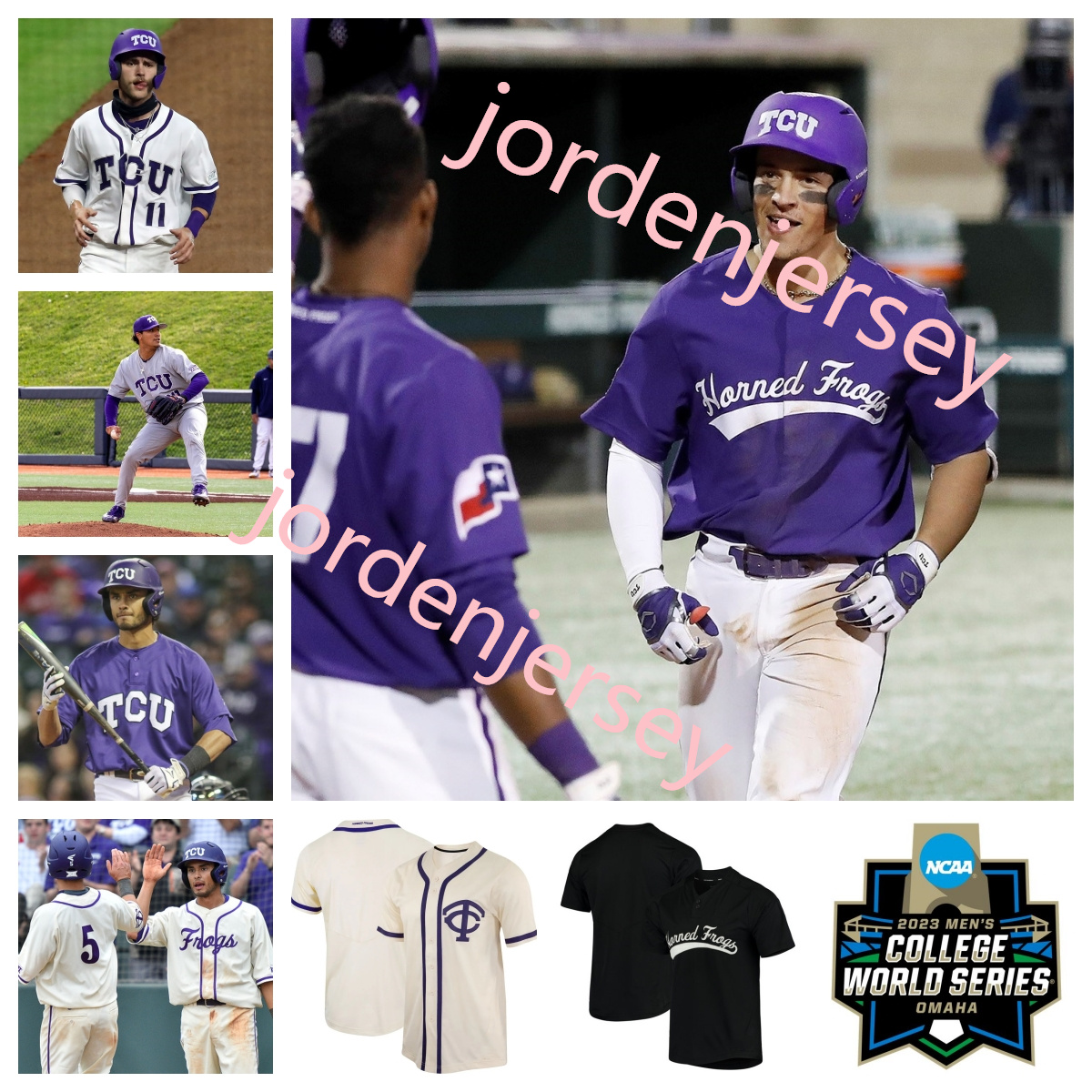 TCU Horned Frogs Jerseys 2023 CWS Baseball Jersey Custom Stitched Mens Youth Sam Stoutenborough Ben Abeldt Cohen Feser Chase Hoover Jax Traeger Justin Hackett, Grey
TCU Horned Frogs Jerseys 2023 CWS Baseball Jersey Custom Stitched Mens Youth Sam Stoutenborough Ben Abeldt Cohen Feser Chase Hoover Jax Traeger Justin Hackett, Grey