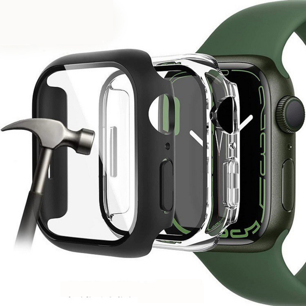 Matte Cover for Apple Watch 45mm 41mm 38mm 42mm 40mm 44mm Hard PC Bumper Protective Case Frame for iWatch SE 8 7 6 5 4 3 2 1 with retail box
