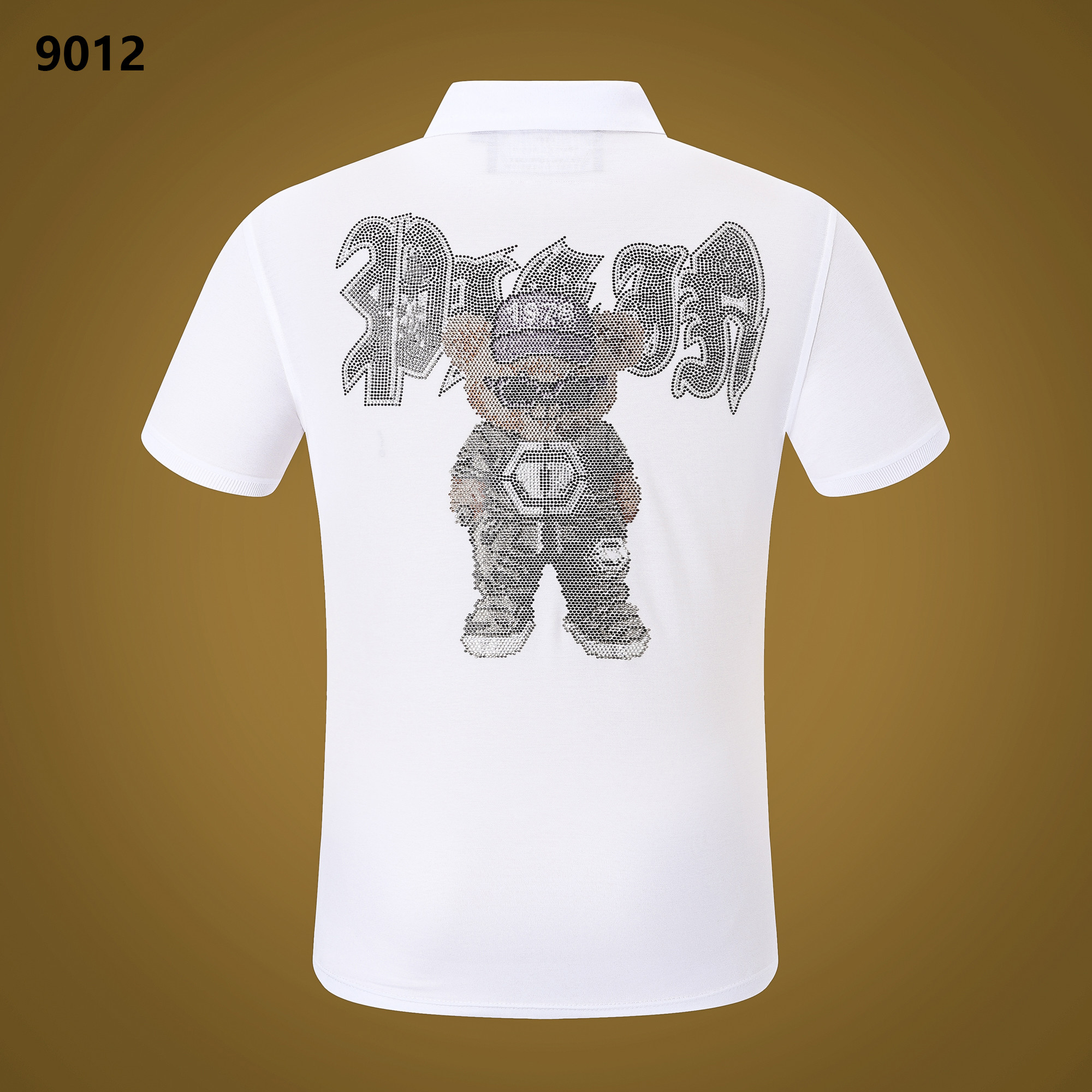 Mens Stylist Polo Shirts Luxury Italy Men Clothes Short Sleeve Fashion Casual Men's Summer Phillip Plain T Shirt colors Size M- PP9012, 32
Mens Stylist Polo Shirts Luxury Italy Men Clothes Short Sleeve Fashion Casual Men's Summer Phillip Plain T Shirt colors Size M- PP9012, 32