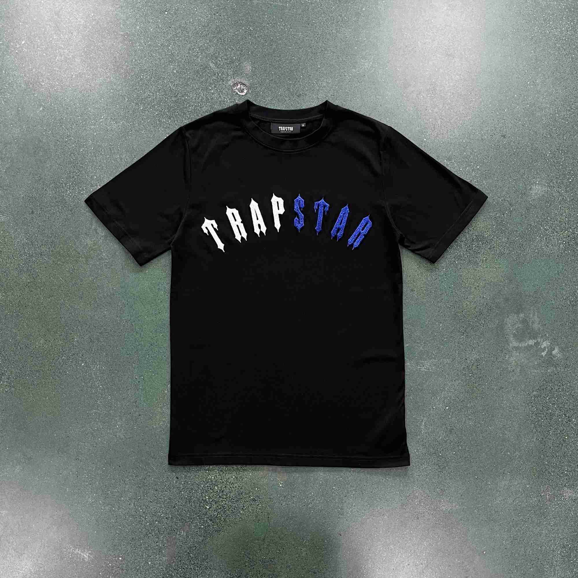 Designer Fashion Clothing Tees Tsihrts Shirts Summer New Trapstar Short Sleeve Mens Tshirt Set Shorts Arched Letter Embroidery Chenille Ukdrill Rock Hip hop Cotton, Black
Designer Fashion Clothing Tees Tsihrts Shirts Summer New Trapstar Short Sleeve Mens Tshirt Set Shorts Arched Letter Embroidery Chenille Ukdrill Rock Hip hop Cotton, Black