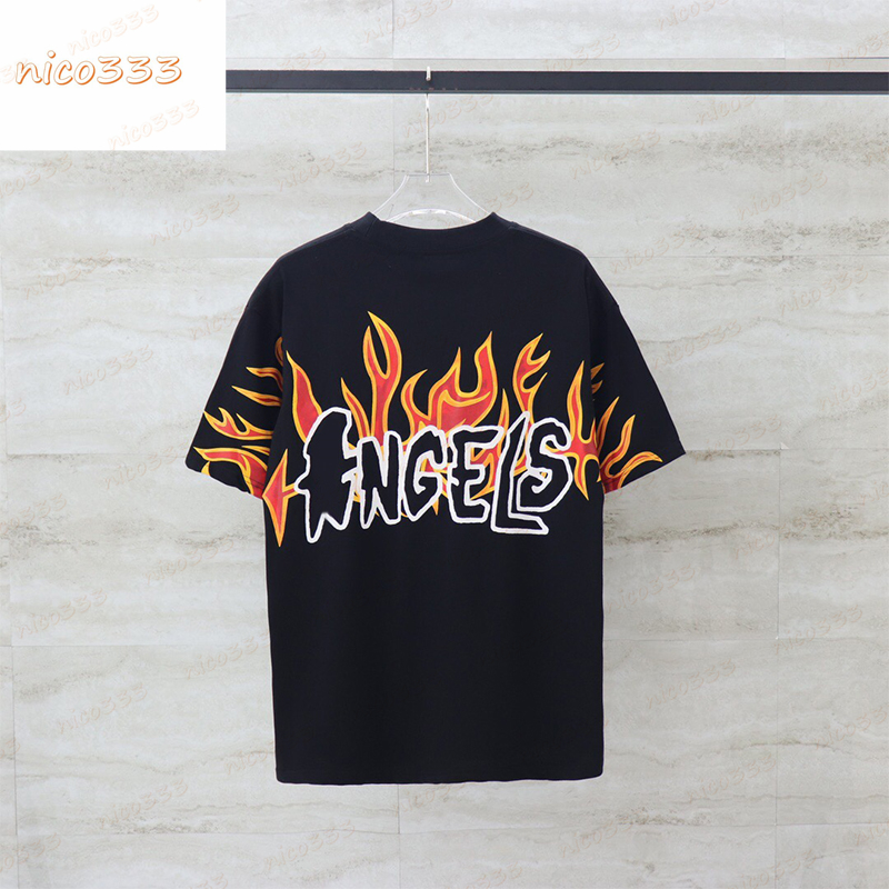 22ss New t shirt flame letter pattern cotton round neck loose versatile men women street trend large size short sleeve, #01
22ss New t shirt flame letter pattern cotton round neck loose versatile men women street trend large size short sleeve, #01