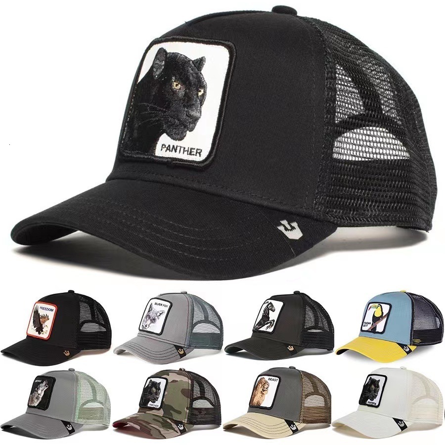 Ball Caps Animal shape embroidered baseball cap summer men and women mesh fashion personality tiger hip hop hat black panther wolf 230617, Black wolf
Ball Caps Animal shape embroidered baseball cap summer men and women mesh fashion personality tiger hip hop hat black panther wolf 230617, Black wolf