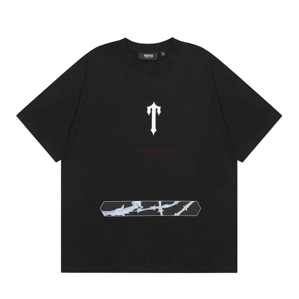 Designer Fashion Clothing Tees Tsihrts Shirts Trapstar Barbed Wire Aow Tee Summer New Loose Casual Mens Womens Pure Cotton Short Sleeve Tshirt Rock Hip hop Cotton Str, Black
Designer Fashion Clothing Tees Tsihrts Shirts Trapstar Barbed Wire Aow Tee Summer New Loose Casual Mens Womens Pure Cotton Short Sleeve Tshirt Rock Hip hop Cotton Str, Black
