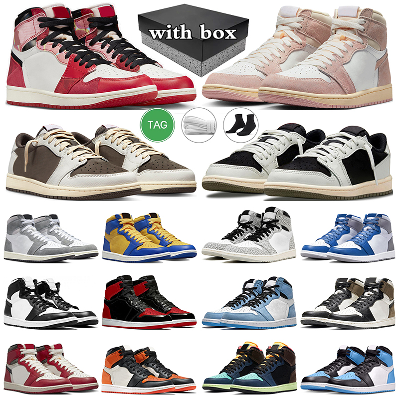 with box jumpman 1 basketball shoes 1s mens sneakers Black Phantom Washed Heritage Pink Olive White Cement Reverse Mocha Bred Patent womens trainers sports, 17
with box jumpman 1 basketball shoes 1s mens sneakers Black Phantom Washed Heritage Pink Olive White Cement Reverse Mocha Bred Patent womens trainers sports, 17