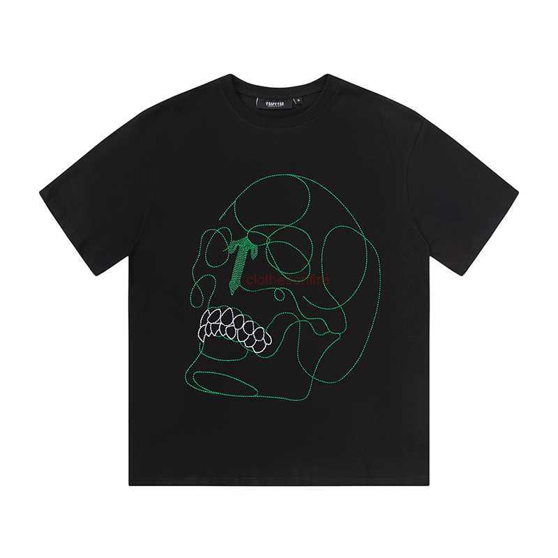 Designer Fashion Clothing Tees Tsihrts Shirts High Street Trapstar Embroidered Skull Head Short Sleeve Mens Womens Loose Street Cotton Round Neck Tshirt Fashion Br, Black
Designer Fashion Clothing Tees Tsihrts Shirts High Street Trapstar Embroidered Skull Head Short Sleeve Mens Womens Loose Street Cotton Round Neck Tshirt Fashion Br, Black