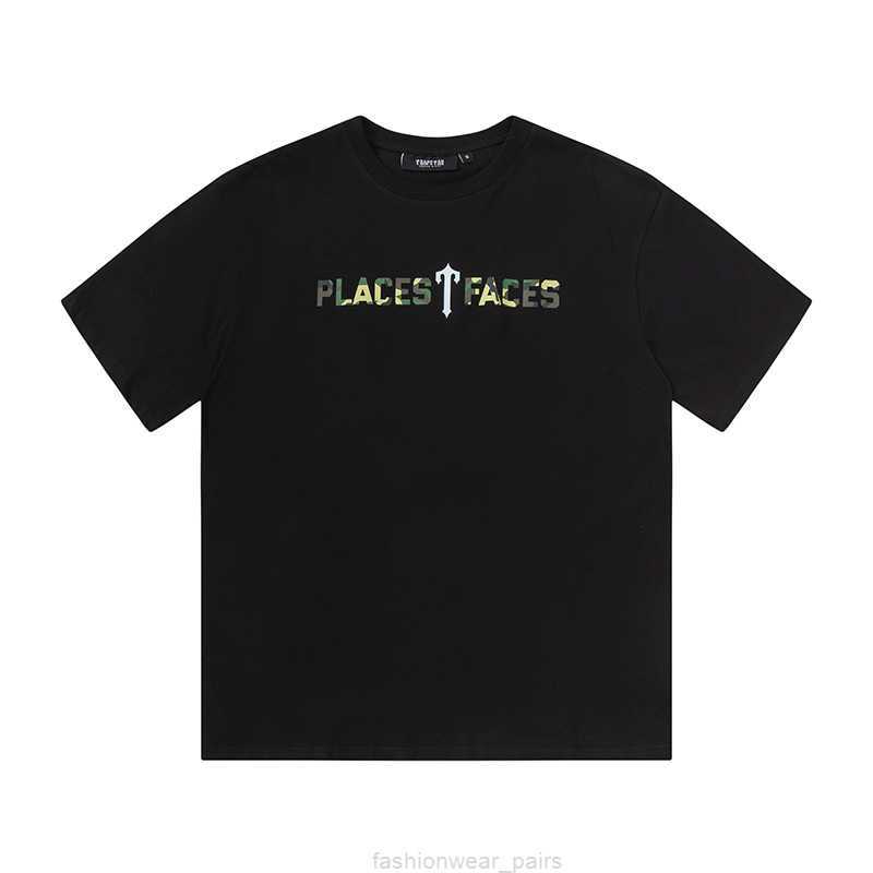 Designer Fashion Clothing Tees Tsihrts Shirts Trapstar Places Faces Cobranding Summer High Street Loose Cotton Round Neck Printed Short Sleeve Tshirt Fashion Rock, Black
Designer Fashion Clothing Tees Tsihrts Shirts Trapstar Places Faces Cobranding Summer High Street Loose Cotton Round Neck Printed Short Sleeve Tshirt Fashion Rock, Black