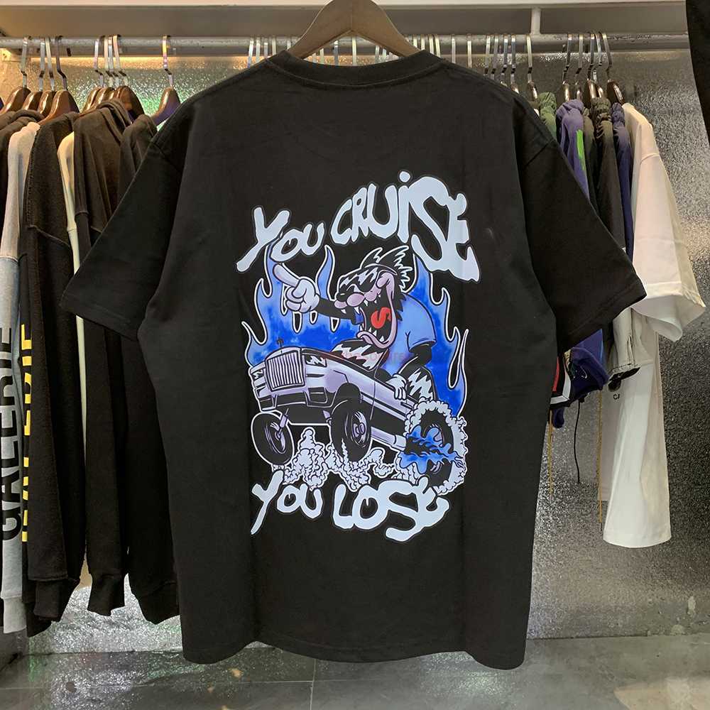 Designer Fashion Clothing Tees Tsihrts Shirts Trendy Trapstar Crazy Truck Print High Quality High Weight Cotton Short Sleeve Casual Tshirt for Men Women Loose Fit Ro, Black
Designer Fashion Clothing Tees Tsihrts Shirts Trendy Trapstar Crazy Truck Print High Quality High Weight Cotton Short Sleeve Casual Tshirt for Men Women Loose Fit Ro, Black