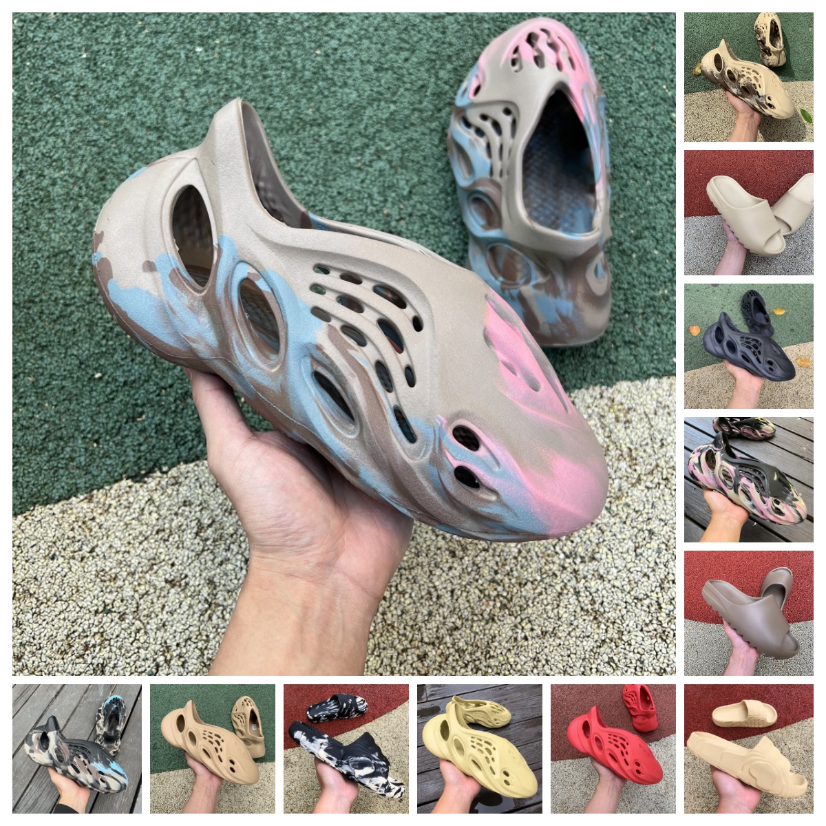 2023 Designer Slippers Men Woman slider Vermillion Mineral Blue Onyx Pure Sandals Slide Slipper Foam Ochre RUNR Bone Resin Clog Desert Ararat runr slides shoe 36-46, Shoes lace
2023 Designer Slippers Men Woman slider Vermillion Mineral Blue Onyx Pure Sandals Slide Slipper Foam Ochre RUNR Bone Resin Clog Desert Ararat runr slides shoe 36-46, Shoes lace