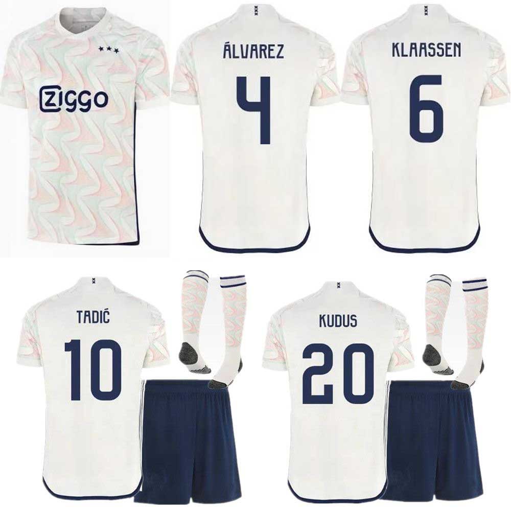 TADIC Soccer Jerseys 2023 2024 BASSEY BERGHUIS BLIND KLAASSEN BERGWIJN MARLEY VOS GODTS 23 24 ajAXNL pre match training jersey Football Shirt Men Kids kit uniforms, Away +patch1
TADIC Soccer Jerseys 2023 2024 BASSEY BERGHUIS BLIND KLAASSEN BERGWIJN MARLEY VOS GODTS 23 24 ajAXNL pre match training jersey Football Shirt Men Kids kit uniforms, Away +patch1