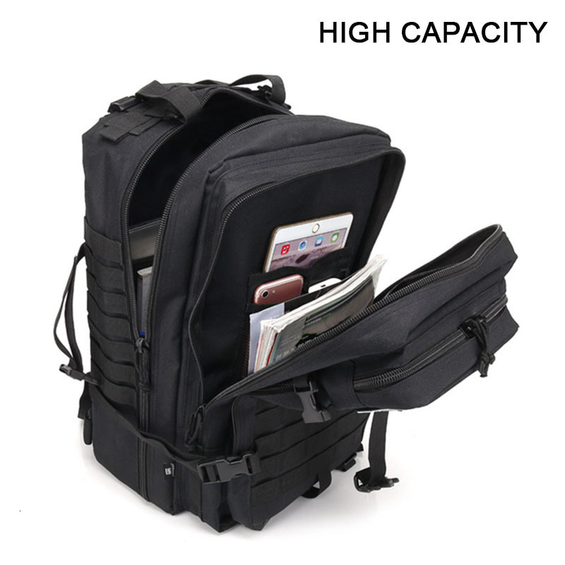 Outdoor Bags 30L50L Hiking Camping Backpack Men Military Tactical Rucksacks 900D Nylon Waterproof Sports Trekking Hunting Bag 230617