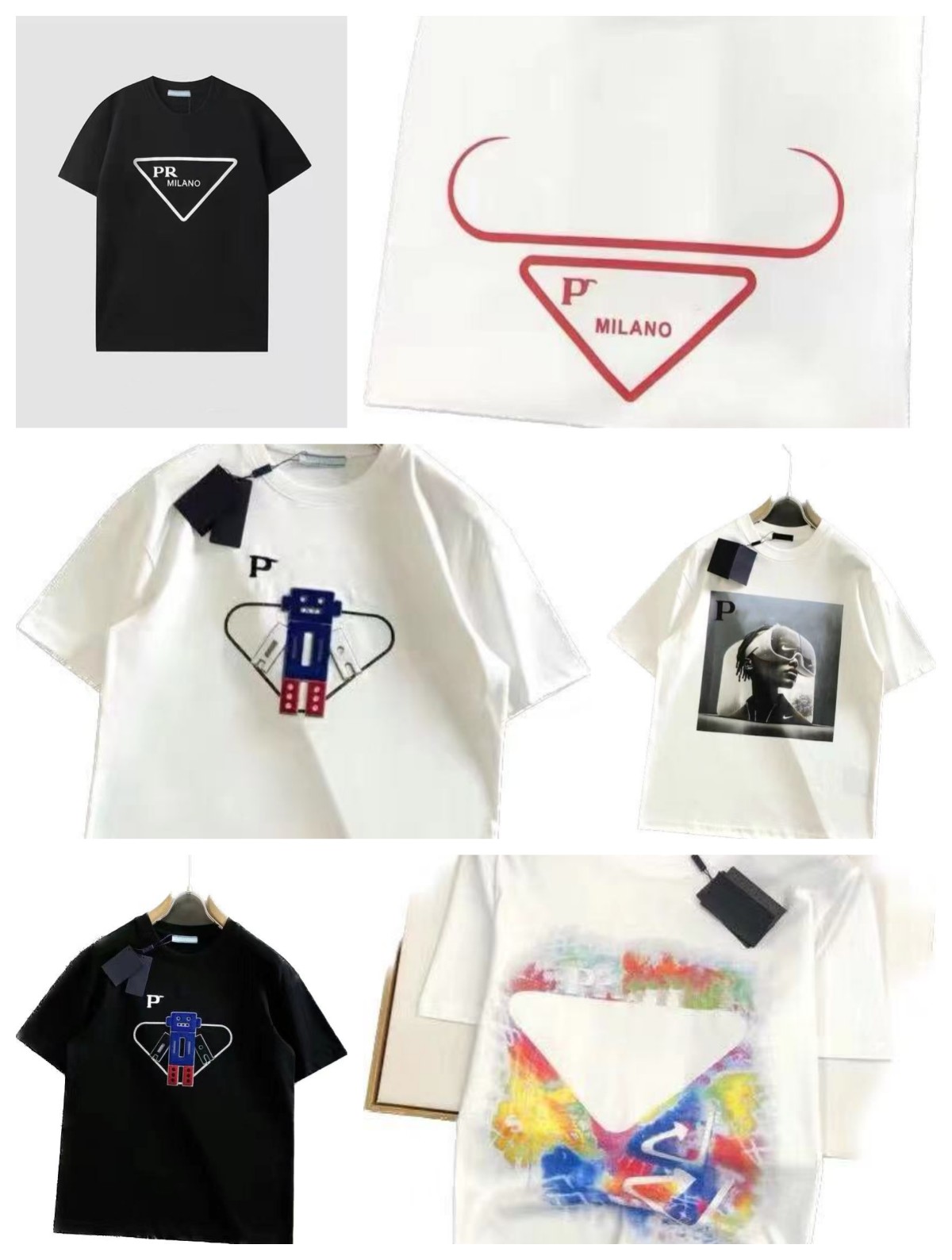 Luxury tide P home summer new casual loose short sleeved 100 matching slim round neck women T-shirt top
Luxury tide P home summer new casual loose short sleeved 100 matching slim round neck women T-shirt top