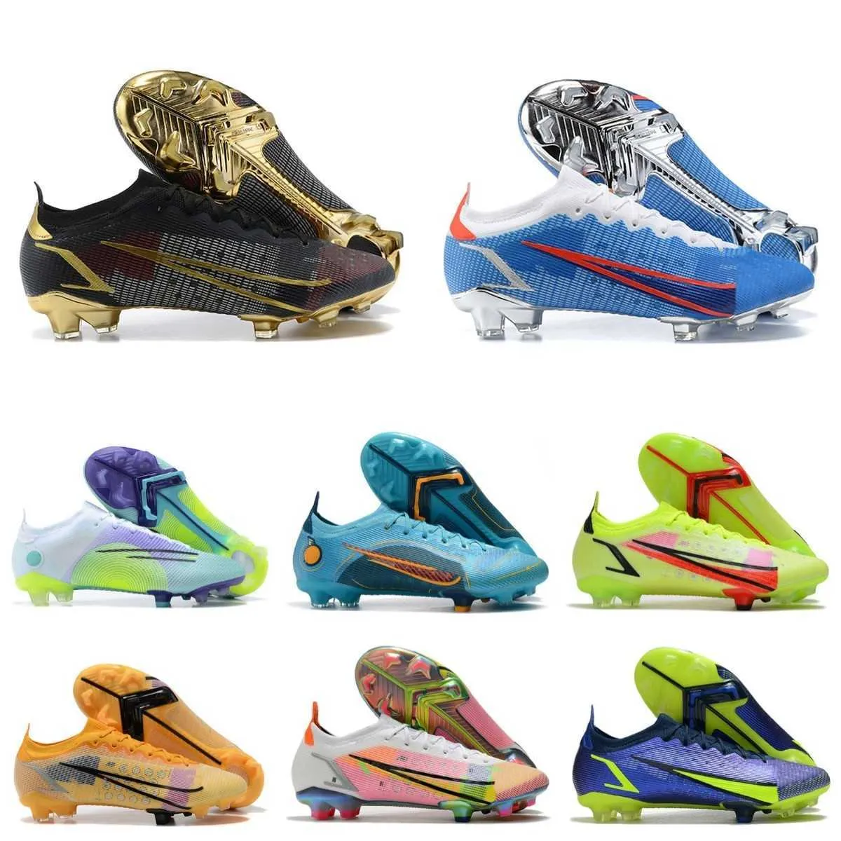 Designer Mens Soccer Shoes High Ankle Cleats Football Boots Mens White Black Blue Trainer Sneakers, Color 7
Designer Mens Soccer Shoes High Ankle Cleats Football Boots Mens White Black Blue Trainer Sneakers, Color 7