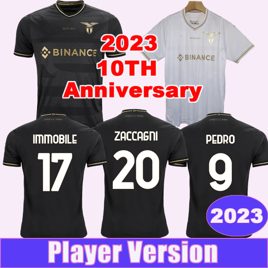 2023 Lazio Player Version Mens Soccer Jerseys 10th Anniversary PEDRO IMMOBILE SERGEJ LUIS ALBERTO LAZZARI ZACCAGNI F. ANDERSON Football Shirts, Qy13948 2023 anniversary ser.e a patch
2023 Lazio Player Version Mens Soccer Jerseys 10th Anniversary PEDRO IMMOBILE SERGEJ LUIS ALBERTO LAZZARI ZACCAGNI F. ANDERSON Football Shirts, Qy13948 2023 anniversary ser.e a patch