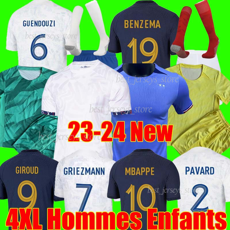 4XL 23/24 BENZEMA soccer jerseys 2023 MBAPPE GRIEZMANN GIROUD TCHOUAMENI EMBELE GUENDOUZI Maillot de foot Maillots Men kids kit football shirts, Faguo 22-23 away
4XL 23/24 BENZEMA soccer jerseys 2023 MBAPPE GRIEZMANN GIROUD TCHOUAMENI EMBELE GUENDOUZI Maillot de foot Maillots Men kids kit football shirts, Faguo 22-23 away