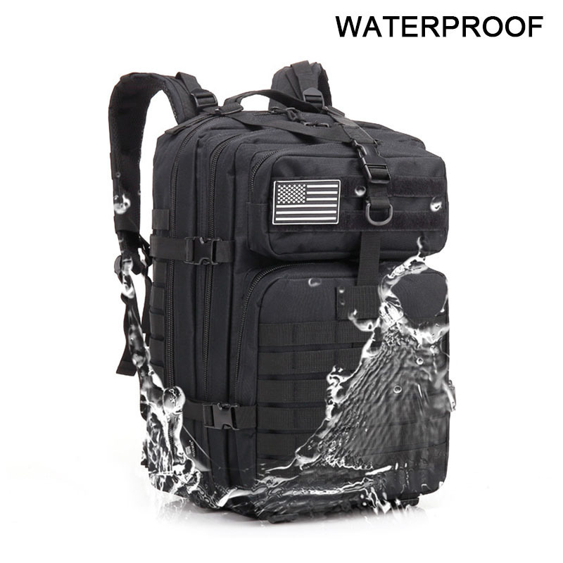 Outdoor Bags 30L50L Hiking Camping Backpack Men Military Tactical Rucksacks 900D Nylon Waterproof Sports Trekking Hunting Bag 230617
