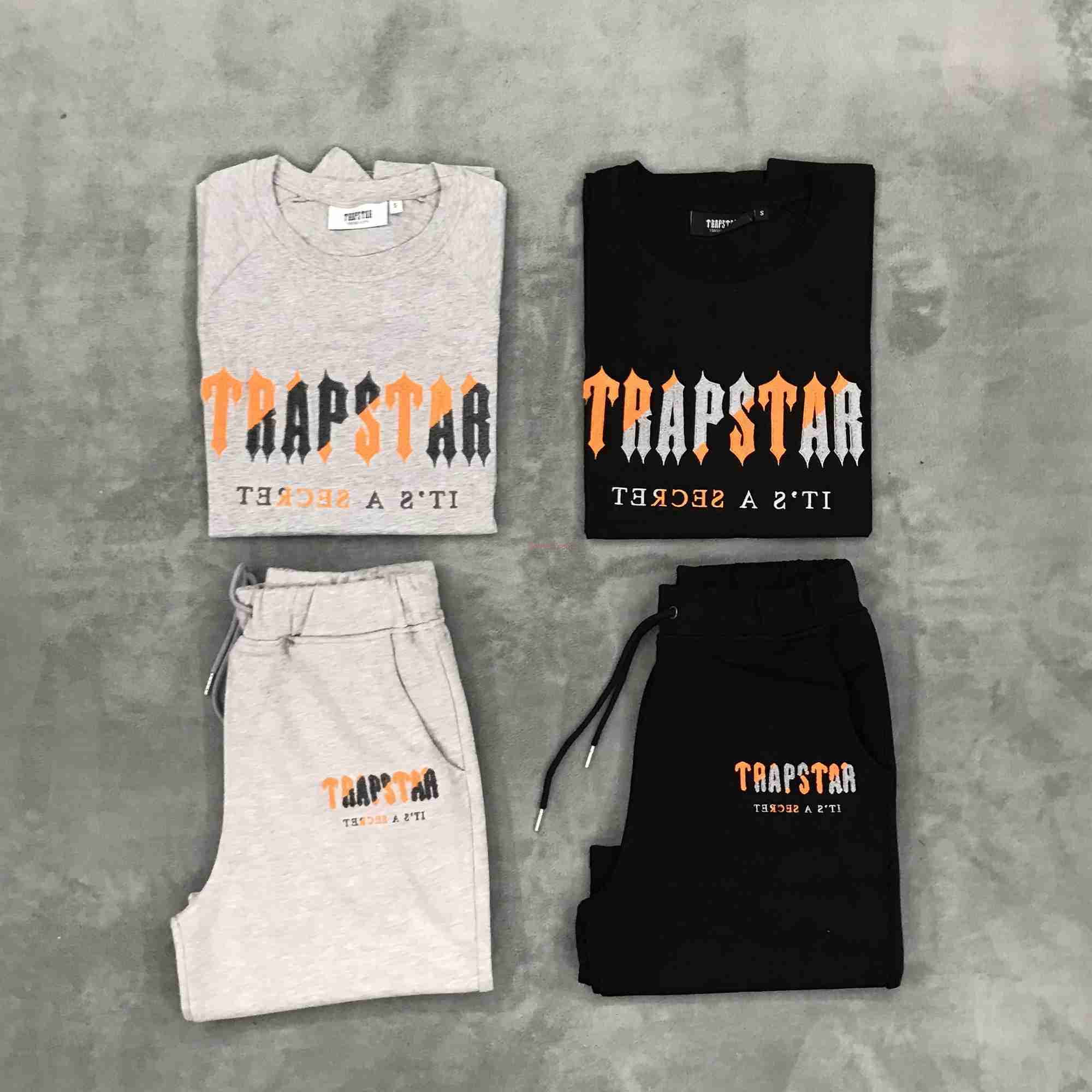 Designer Fashion Clothing Tees Tsihrts Shirts Rap Fashion Brand Trapstar Colorful Towel Embroidered Short Sleeve Shorts Casual Youth Set Rock Hip hop Cotton Street, Black (single pants)
Designer Fashion Clothing Tees Tsihrts Shirts Rap Fashion Brand Trapstar Colorful Towel Embroidered Short Sleeve Shorts Casual Youth Set Rock Hip hop Cotton Street, Black (single pants)